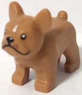 LEGO 29602pb01 Pies Piesek Buldog Francuski Nugat