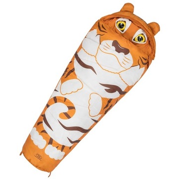 Śpiwór turystyczny dziecięcy Highlander Outdoor Creature Kids Tygrys 300