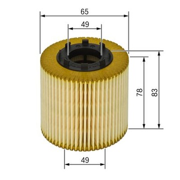 FILTR OLEJE BOSCH RENAULT FIAT 500 BRAVO PUNTO