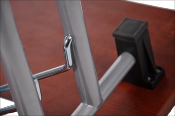 Składana noga do stołu podstawa do biurka czarny stelaż