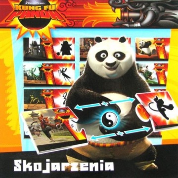 Gra planszowa Jawa Skojarzenia Kung Fu Panda