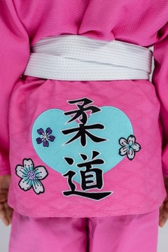 Костюм для дзюдо / Judoga by UONE - 130см - розовый