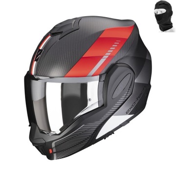 Шлем SCORPION EXO-TECH CARBON GENUS RED M