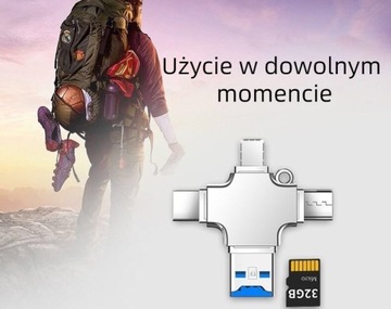 КАРТРИДЕР USB-АДАПТЕР ДЛЯ iPhone с Android