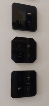 Стеклянный сенсорный выключатель POLISH 12 24V, любые значки, узоры, touch.eu
