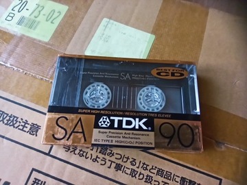 TDK SA 90 1989r. NOWA 1szt