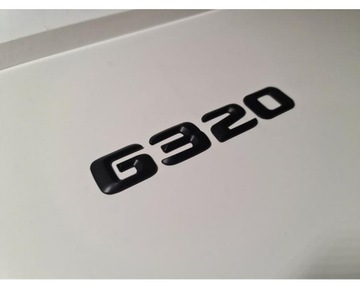 G320 MATOVÝ  ČERNÁ ZNAK Z PÍSMENO I ČÍSLO