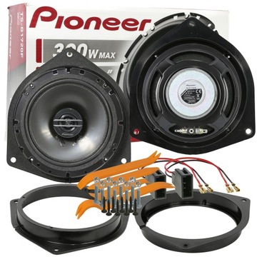 KOMPLET PIONEER GŁOŚNIKI TOYOTA AVENSIS T25 VERSO COROLLA E12 PRZÓD DYSTANS
