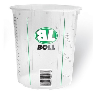 BOLL pojemniki plastikowe z podziałką 400ml
