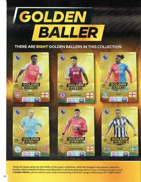 МИНИ-КОробКА ФУТБОЛЬНЫХ КАРТОЧЕК ДЛЯ АЛЬБОМА PANINI FIFA PREMIER LEAGUE 2024