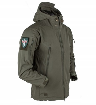 MILITARY SOFTSHELL RAIN JACKET FOR MEN