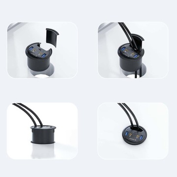 Настольный концентратор USB 3.1 4 порта USB-A 5 Гбит/с ORICO