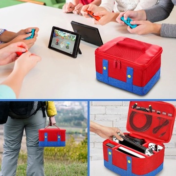 ЗАЩИТНЫЙ ПОРТАТИВНЫЙ Водонепроницаемый КЕЙС ДЛЯ SWITCH/LITE/OLED С ВЕРХНЕЙ РУЧКОЙ