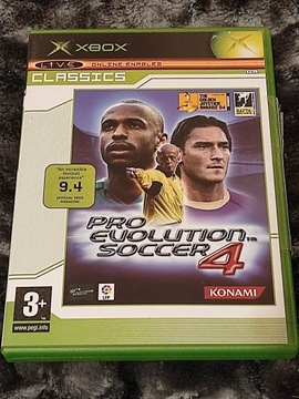 XBOX PRO EVOLUTION SOCCER 4 PES XBOX CLASSIC