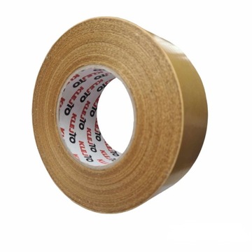 ЛЕНТА АРМИРОВАННАЯ ДВУХСТОРОННЯЯ ДЛЯ ПАРИЗОЛЯЦИОННОЙ ФОЛЬГОВОЙ МЕМБРАНЫ 25ммх50м