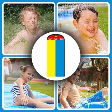 ВОДНЫЕ ГОРКИ ВОДНЫЕ ГОРКИ С ФОНТАНОМ +2 ДОСКИ САДОВАЯ ИГРУШКА
