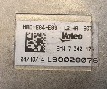 BMW E84 E89 MĚNIČ SVĚTLA MODUL LED VALEO 7342174