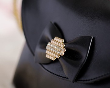 Сумочка для девочки черная 105 шт.