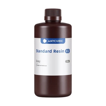 Żywica do drukarki 3D Anycubic Standard Resin V2 Gray 1kg