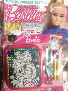Barbie magazyn 3/24 + pudełko - skrytka z kluczykiem
