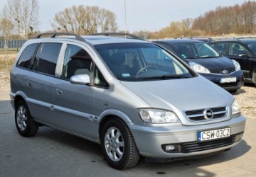Opel Zafira A 1.6 16V 101KM 2004 Opel Zafira 1,6 Benzyna Klima 7-osob 1.6 Benzyna 100KM, zdjęcie 17