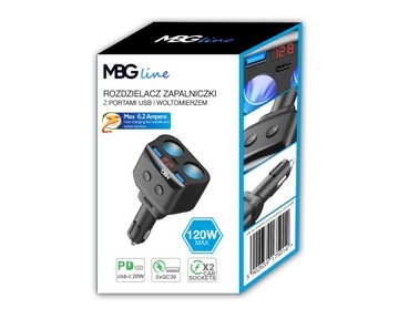 Разветвитель прикуривателя MBG Line HC69PD