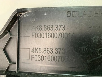 AUDI A6 S6 C8 КРЫШКА БАГАЖНИКА, СЕДАН 4K8863373