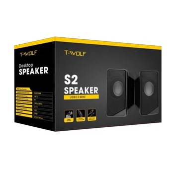 ДИНАМИКИ КОМПЬЮТЕРА 2.0 НОУТБУК USB T-WOLF S2