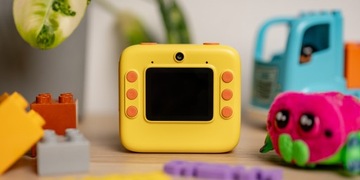 Детская камера моментальной печати Redleaf PicMe с принтером - желтая