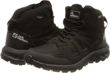 JACK WOLFSKIN Buty damskie r.40,5 czarny 25,5cm PO ZWROCIE