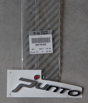FIAT OE ZNAK ZNAKY LOGO 51781559 PUNTO