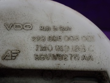 SEAT ALHAMBRA I 96-00 1.9 D 110KM SENZOR PALIVA PLOVÁK 7M0919183C 2 PIN