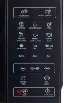 Отдельностоящая микроволновая печь Sharp YC-MG02E-B