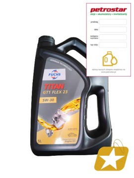 FUCHS TITAN GT1 FLEX 23 5W30 5L