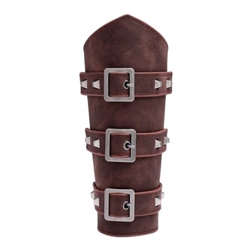 1x Ochraniacz na ramię Vintage Punk Accs Jewelry Brown