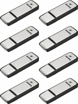 Pendrive Hama Fancy 64GB USB 2.0 srebrno-czarny x8