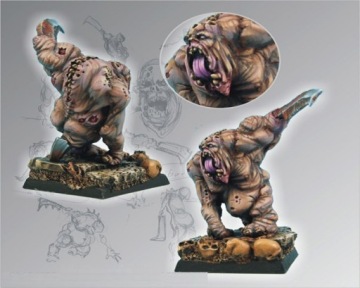 Figurka Mutant 28mm Scibor 28FM0050 Pomiot chaosu