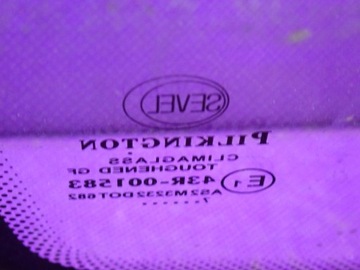 BOXER JUMPER II DUCATO III 06- SKLO (OKNO) DVEŘNÍ LEVÝ PŘEDNÍ DVEŘE TROJŮHELNÍK