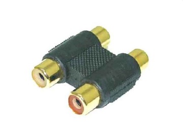 Przejście RCA/RCA 2GN/2GN ( lornetka) pozł.