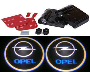 LED Logo OPEL Projektory drzwi HD Bezprzewodowe