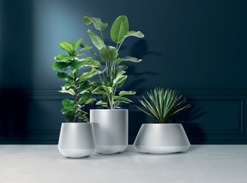 HEOS АНТРАЦИТОВЫЙ ЦВЕТОЧНЫЙ ГОРШОК КРЫШКА 40 СМ