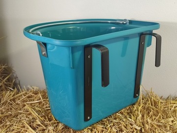 Кормушка с ручкой и стропой, 12 л, бирюзовый