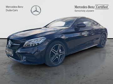 Mercedes Klasa C W205 Coupe Facelifting 1.5 200 184KM 2020 Mercedes-Benz C 200 200 4Matic Coupe, Pakiet AMG,