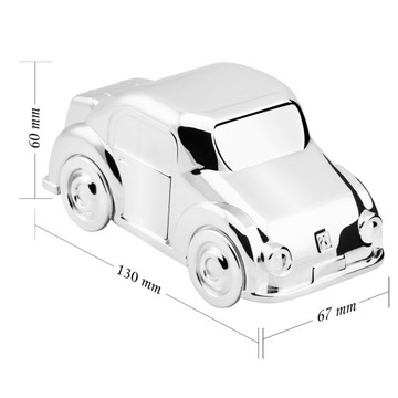 Копилка Машина Крещение Год Сувенир с гравировкой