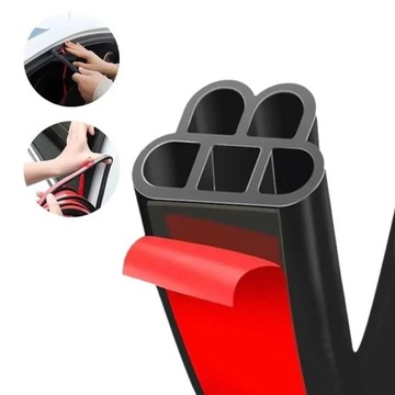 Uszczelka Samoprzylepna do Drzwi i Okien 5 m