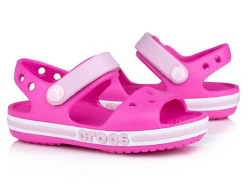 Детские сандалии и туфли Crocs Bayaband Розовые 2054006QQ