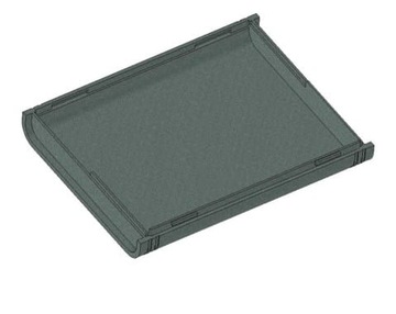 Z-91J Пластиковый корпус 130x100мм h=36мм яркий Z91J