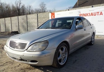 Mercedes Klasa S W220 Sedan 3.2 V6 (320) 224KM 2001 Mercedes-Benz Klasa S AUTOMAT Okazja 3.2 Benzyna 224KM, zdjęcie 4