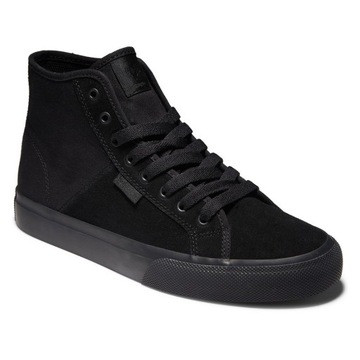 Wysokie Buty Dc Manual HI 3BK czarne trampki 44