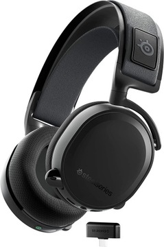 SŁUCHAWKI BEZPRZEWODOWE GAMINGOWE NAUSZNE STEELSERIES ARCTIS 7+